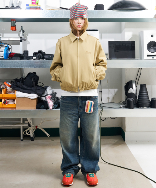 Basic nn Blouson Куртка бежевый