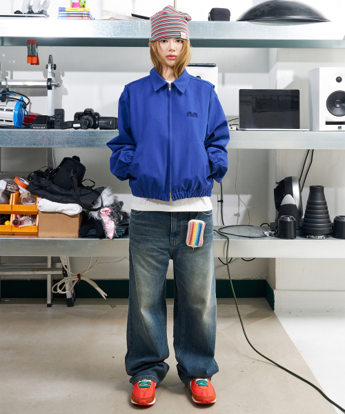 Basic nn Blouson Куртка French синий
