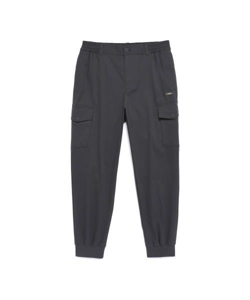 Джоггеры-карго semi-overfit N262MPT020 GREY
