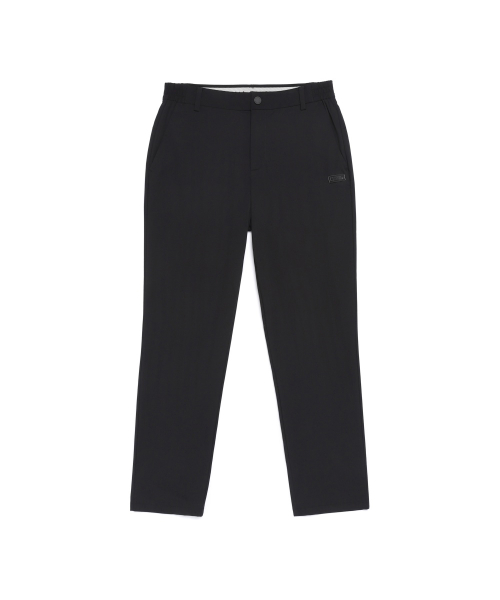 N262MPT210 Эластичные прямые брюки regular fit BLACK