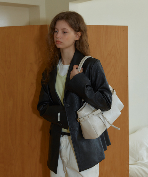 ANC FAUX LEATHER Куртка_чёрный