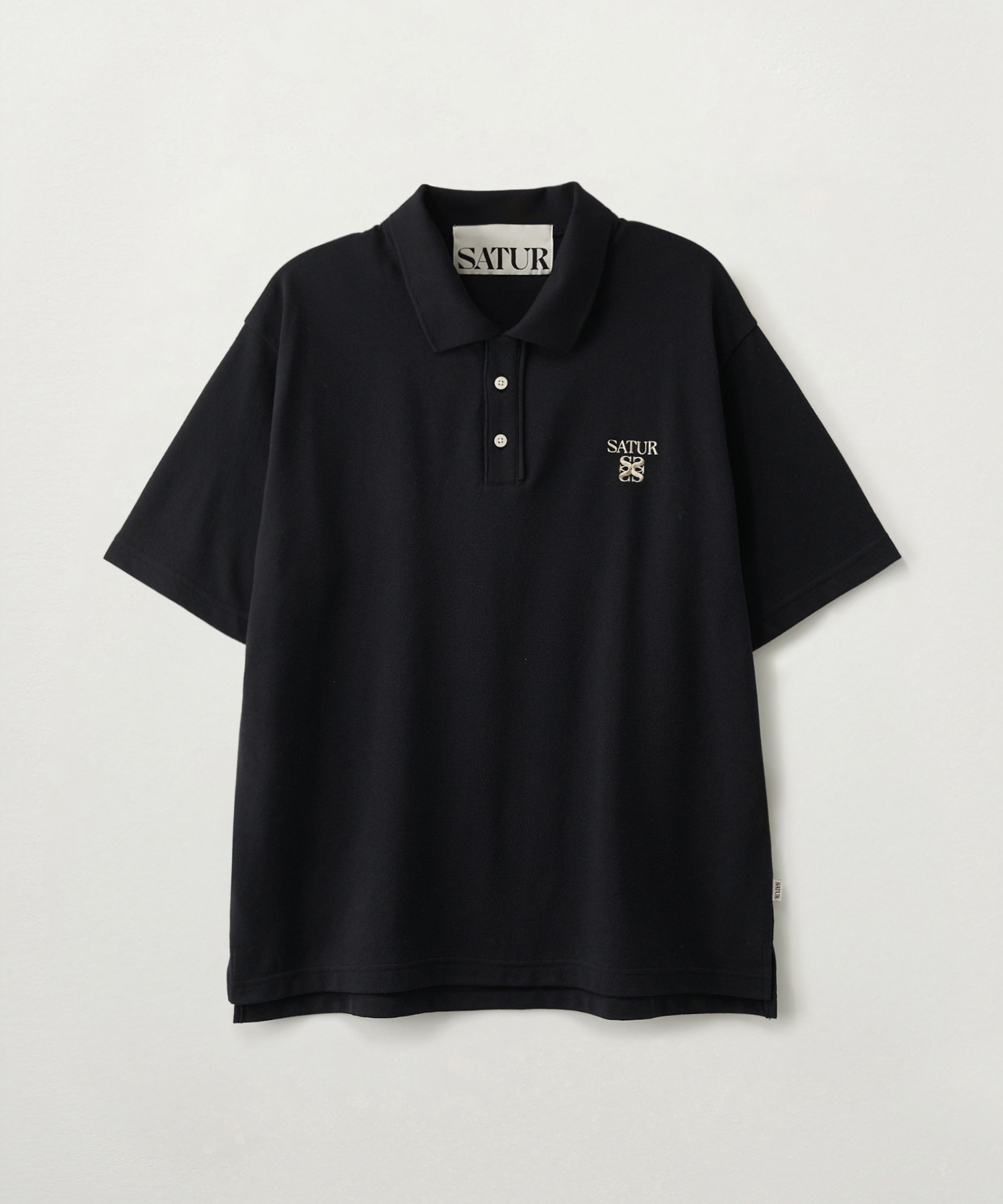 Loren Pique Polo Футболка чёрный