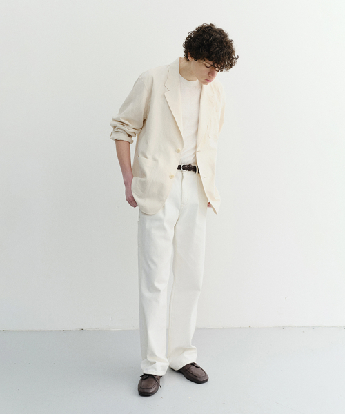 SOFT TAILOкрасный Куртка_UNISEX_UDJA6B123_CREAM