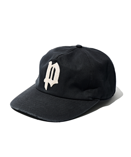 Classic Old P Ball Cap_VTG Black