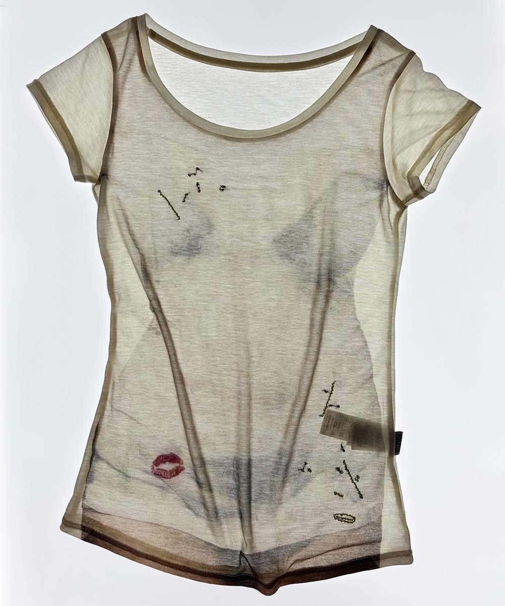 Wet Sheer Tee белый