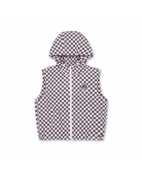 (W) Checker Boarder Худиy Жилет (SET UP) G5VAM26311PIX