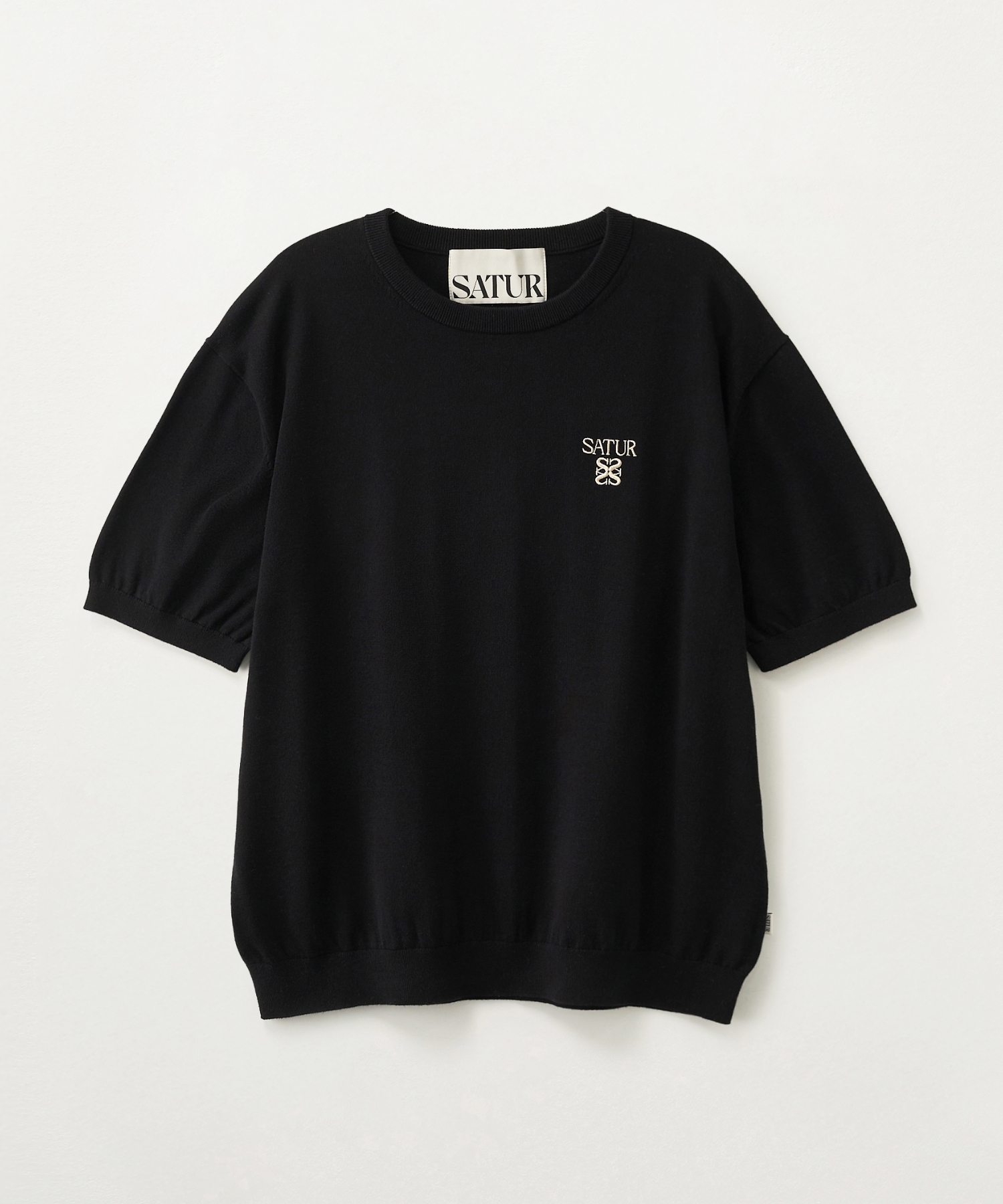 Loren Fine Half Knit чёрный