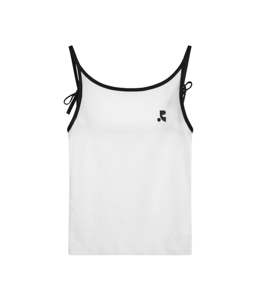 BACK TIE SLEEVELESS - белый