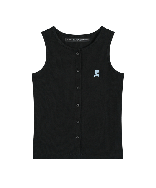 SLEEVELESS Кардиган - чёрный