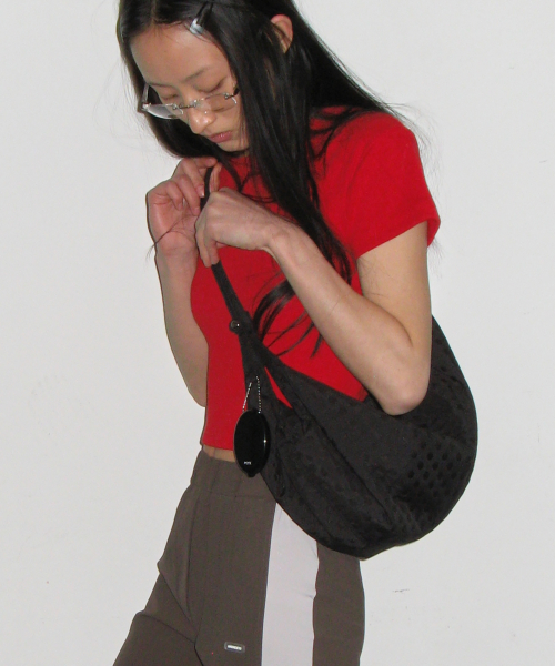 [8차리오더:바로출고] 0014 3-Way Flow Bag_Dot Black
