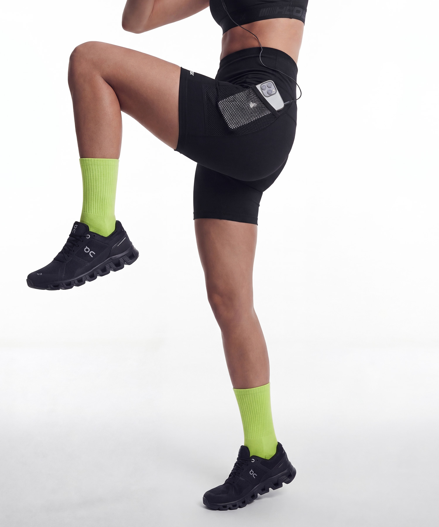 Assist Mesh Pocket Biker Shorts W