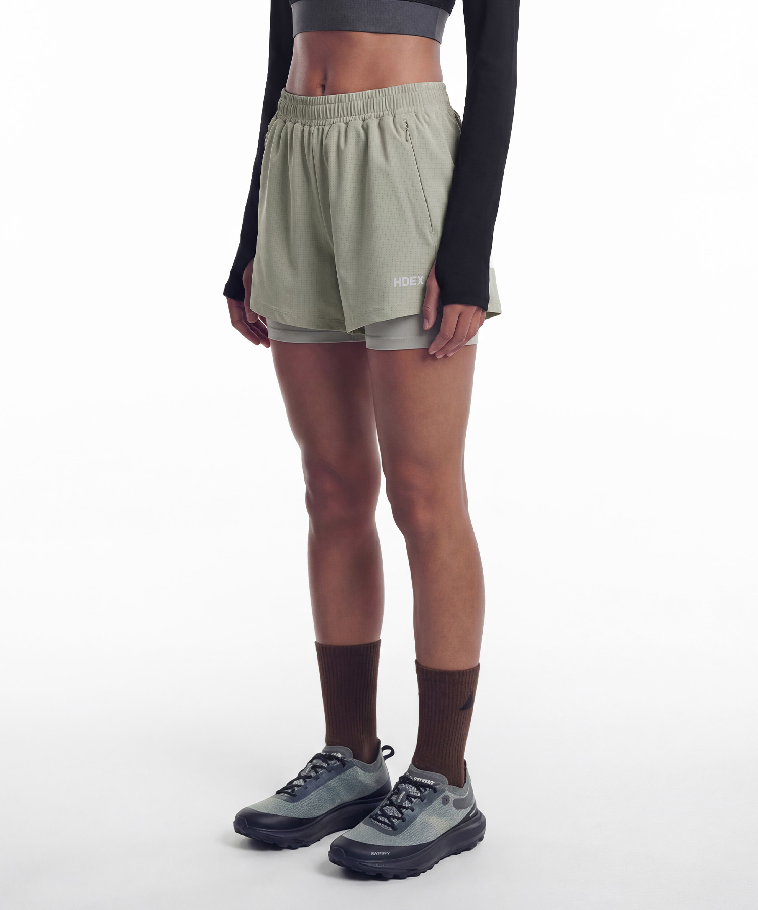 Womens 2in1 Velo Light Shorts