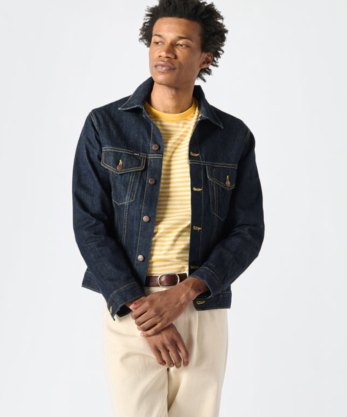 (U) Куртка THE REDFORD JACKET INDIGO