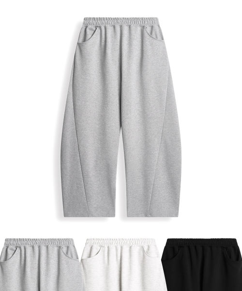 Спортивные брюки с изогнутыми швами (3 colors)