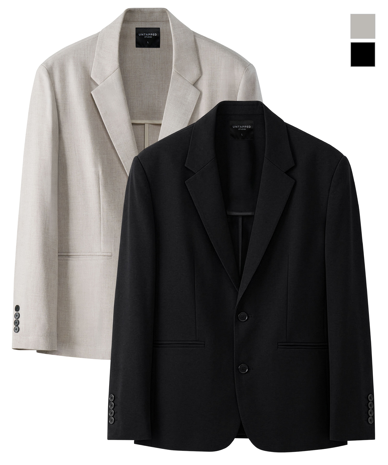 Likelinen Oversized Fit Blazer Jacket 2 COLOR