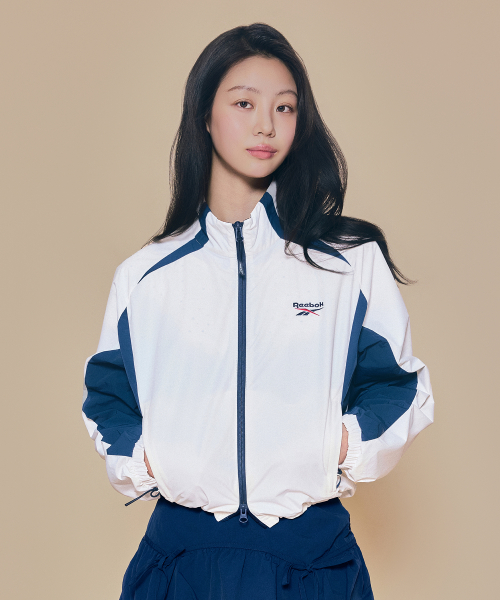 Кроп-ветровка Ellipse v26 (W) - White:Navy