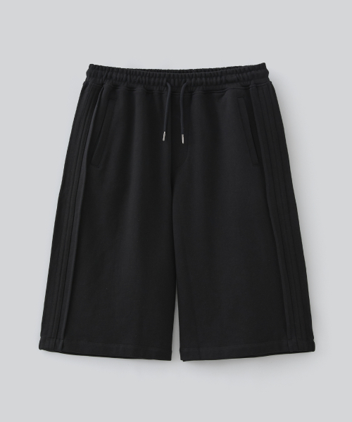 Свободные трикотажные бермуды Hakama (Black)