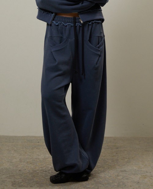 Drop Pocket Sweatpants Navy