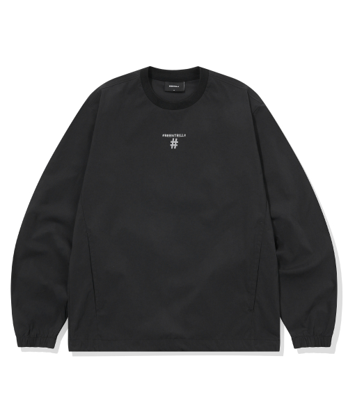 Essential Logo Woven Piste лонгслив (Black)