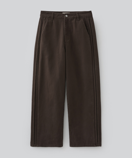 Чиносы с лампасами (Dark Brown)