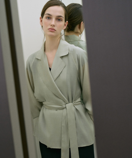 Erine Double Robe Jacket (5col)