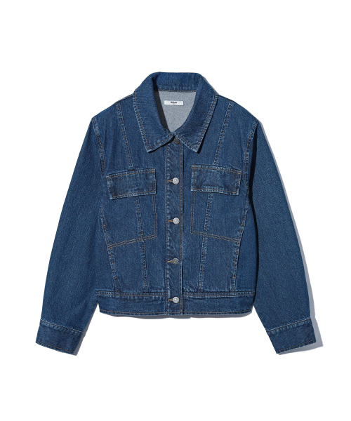 Женская джинсовка Basic Indigo (UC2DJ50)