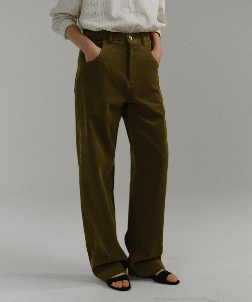 classic corduroy брюки (olive)