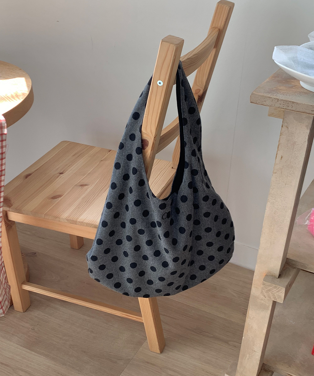 dot eco shoulder сумка (grey)