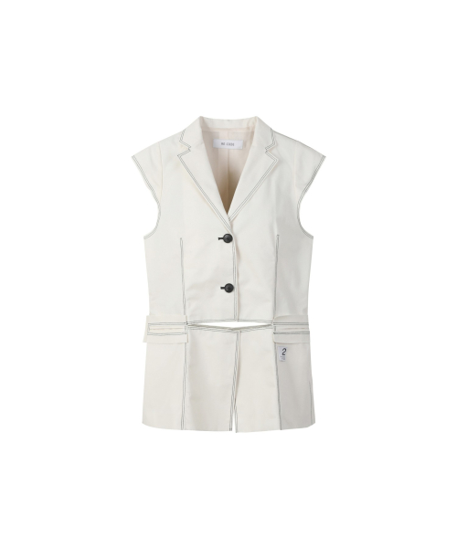 Raw Cut Sleeveless жилет RQVAM24570IVX