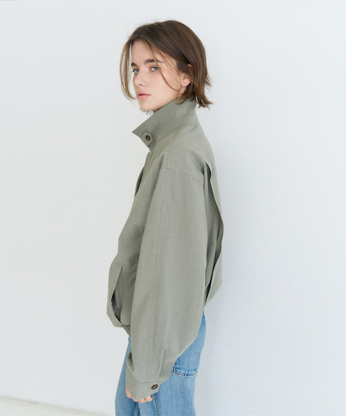 Хлопковый бомбер Khaki