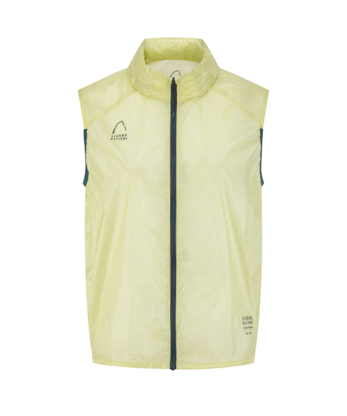 W) Ультралегкий жилет-ветровка AIRPEAK YELLOW