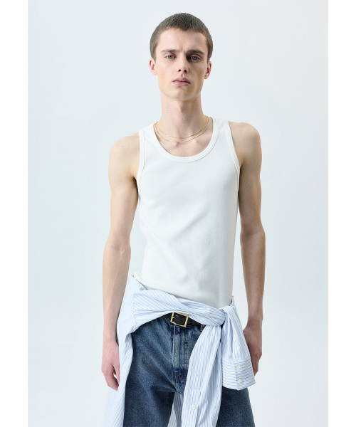 Sleevelesss топ - белый