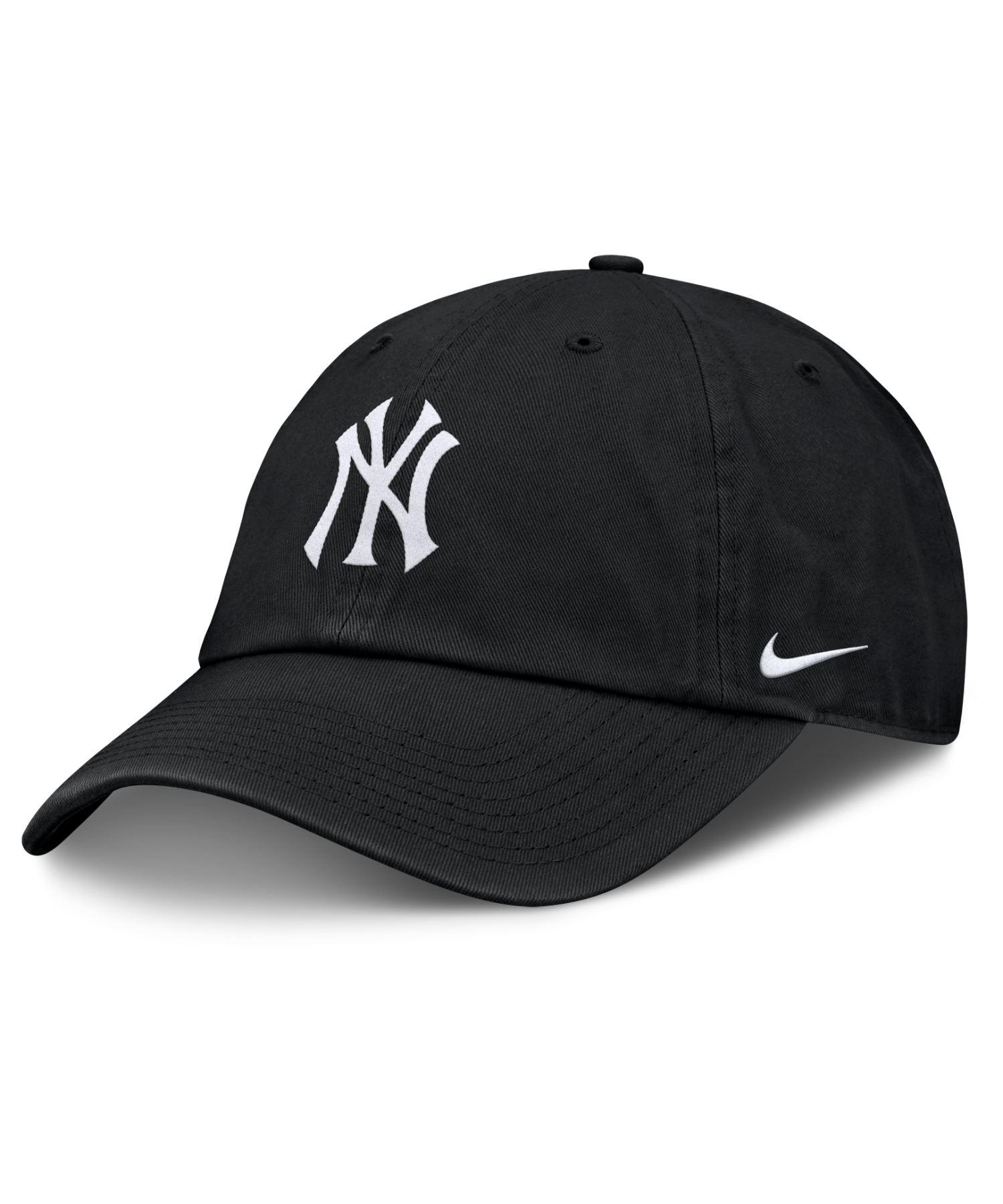 New York Yankees NIKE CLUB UNSTRUCTURED ORGANIC COTTON CAP - черный