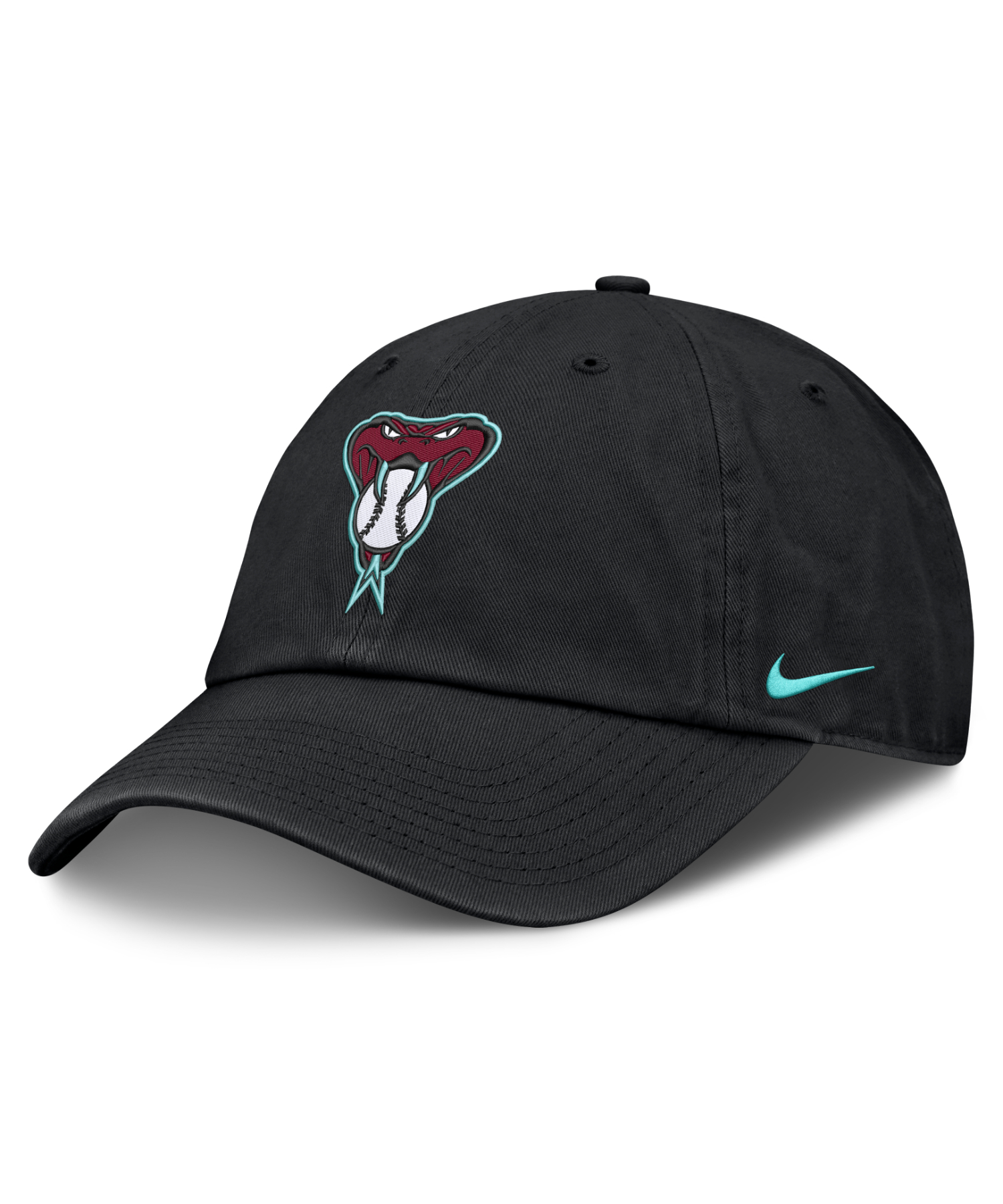 Arizona Diamondbacks NIKE PRIMETIME CLUB UNSTRUCTURED ORGANIC COTTON CAP - черный