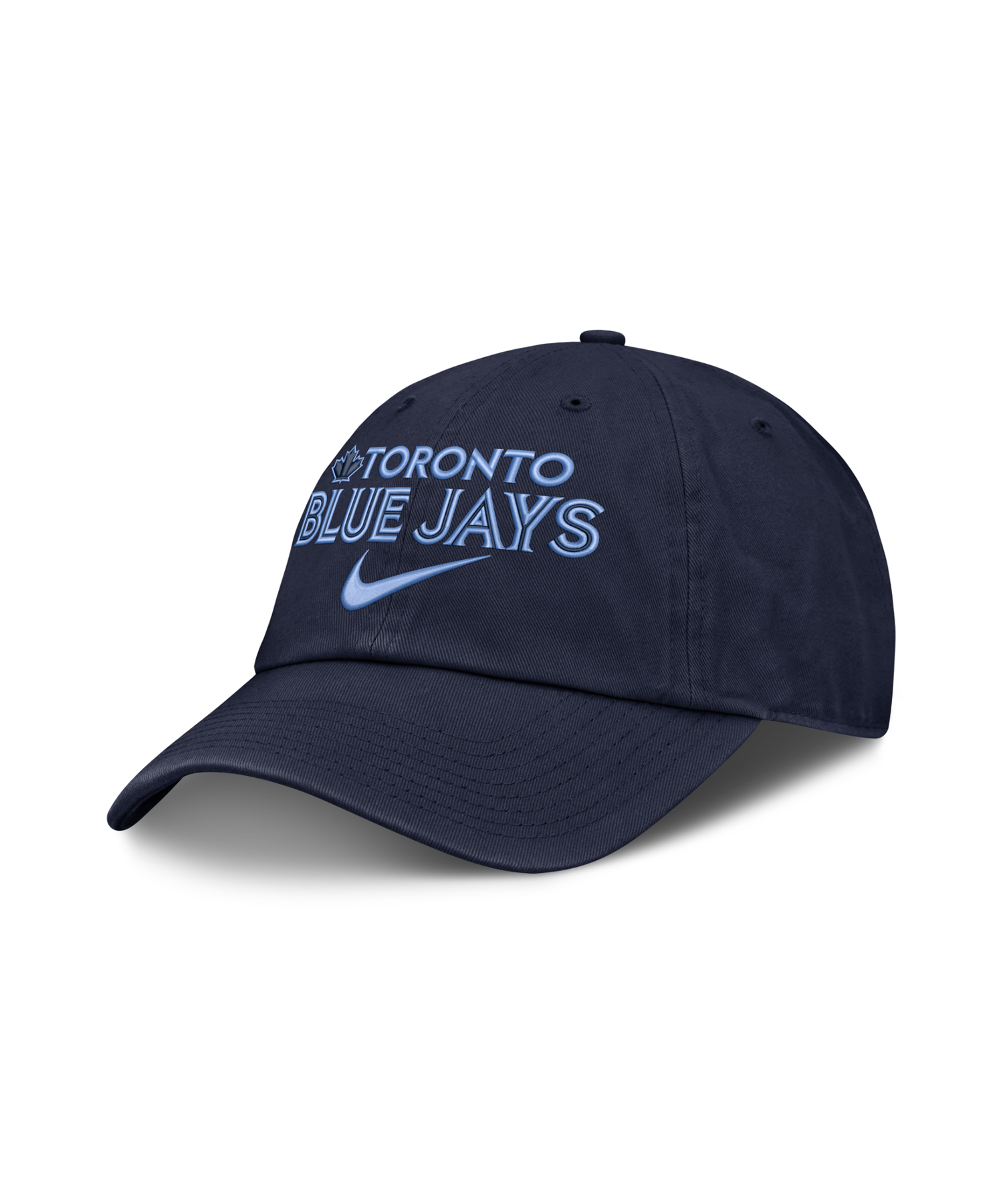 Toronto синий Jays NIKE PRIMETIME CLUB UNSTRUCTURED ORGANIC COTTON CAP - College темно-синий
