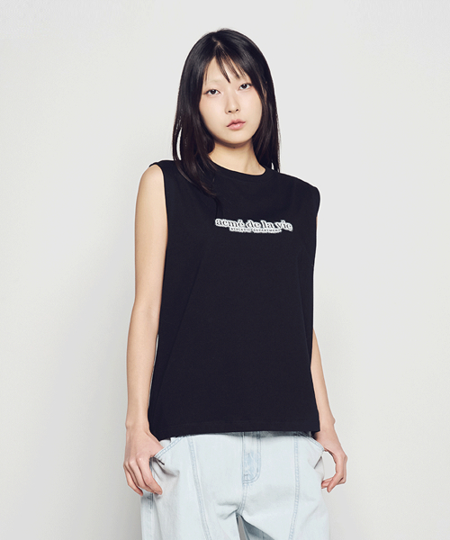 WOMAN DUST BLUR SLEEVELESS