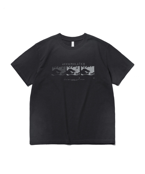 ACCUMULATED REGULAR T-SHIRT (VTG BLACK)