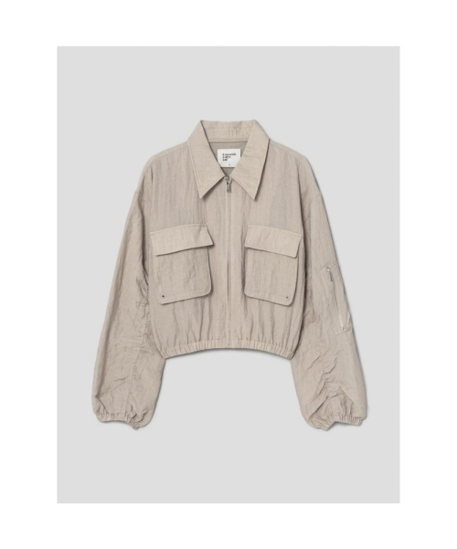 Летний бомбер Beige