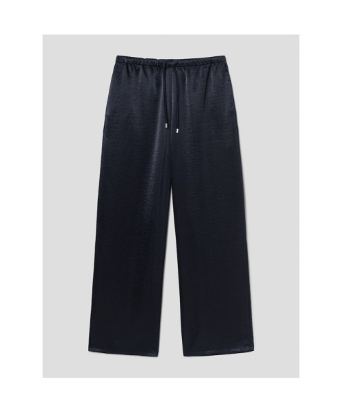 Сатиновые брюки на резинке Navy