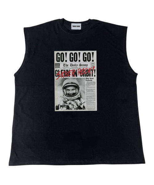 Cosmic Headline Sleeveless ((black))