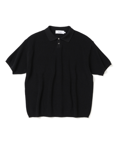 Кроп-трикотаж поло Coolever BLACK