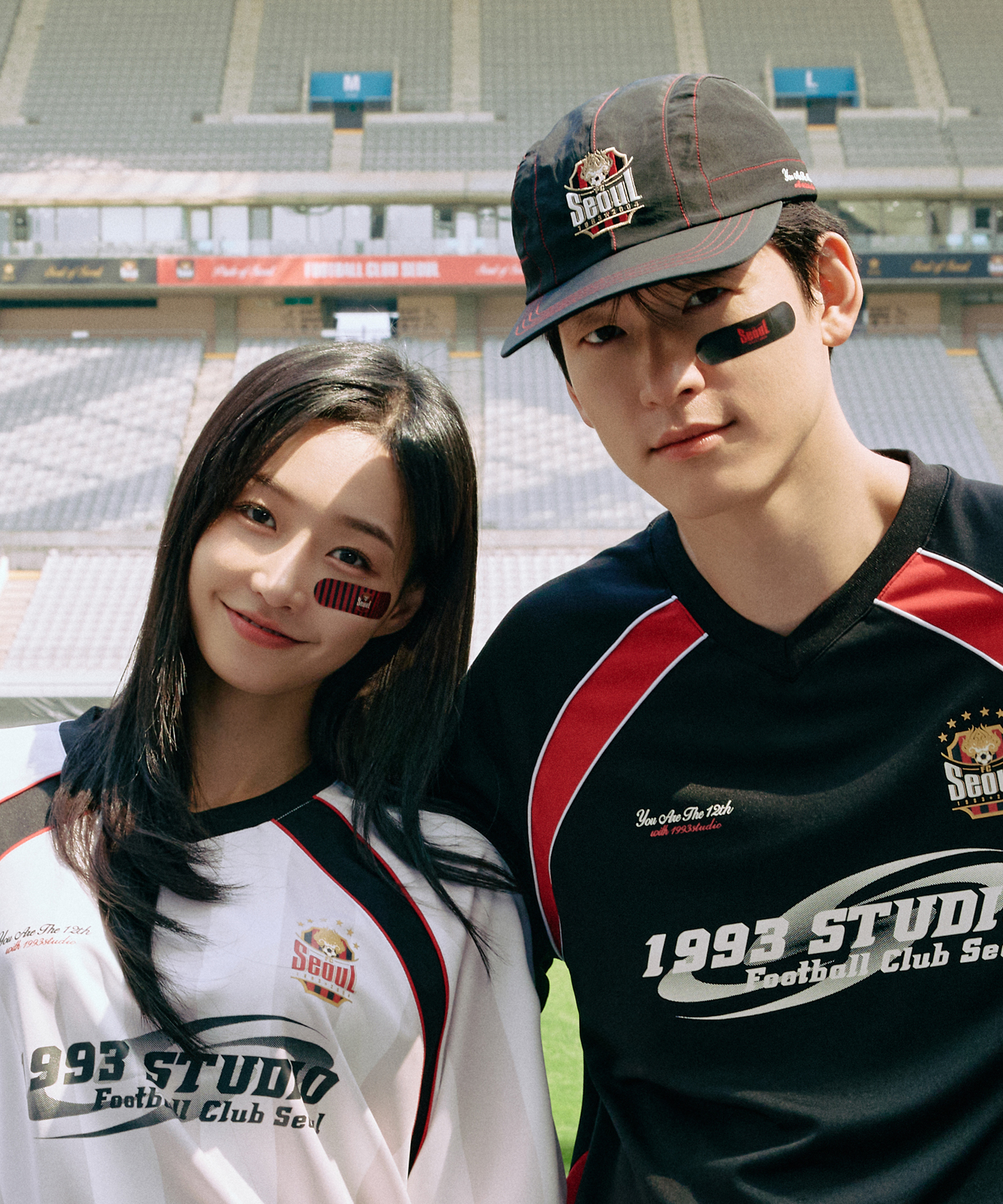 [FC Seoul x 1993 Studio] Бумажный ободок болельщика (12 шт)