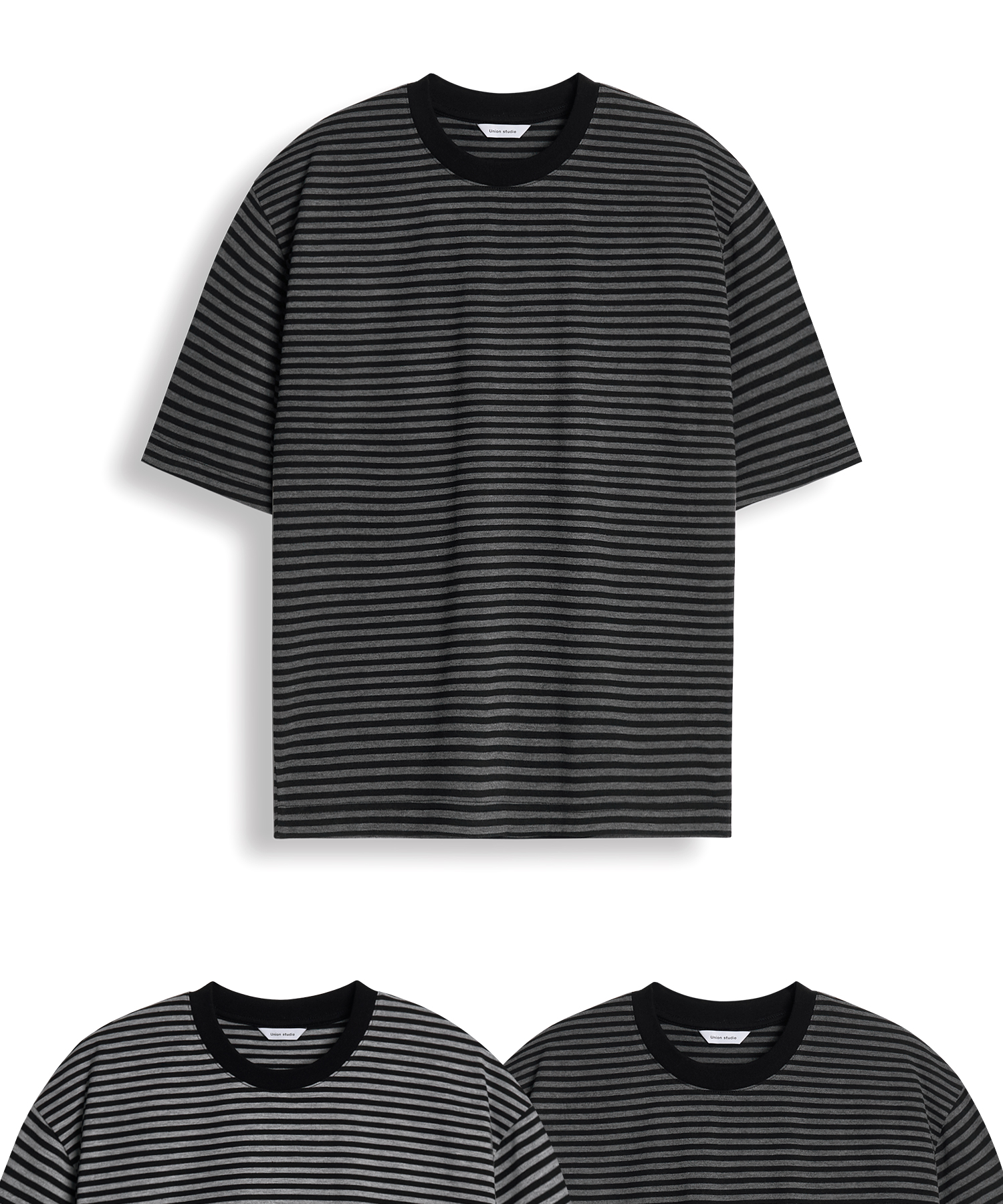Кроп-футболка в полоску Ease (2 Colors)
