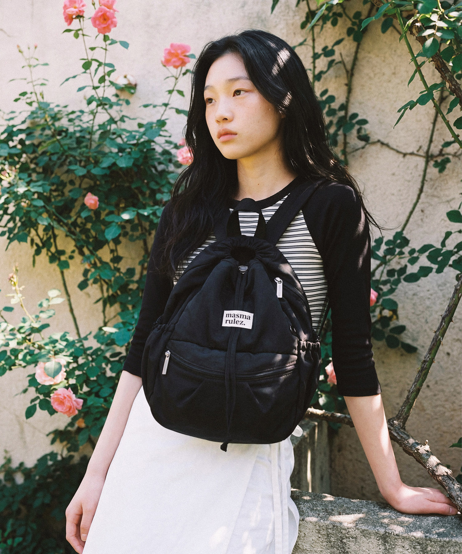 Pumpkin mini backpack_Black