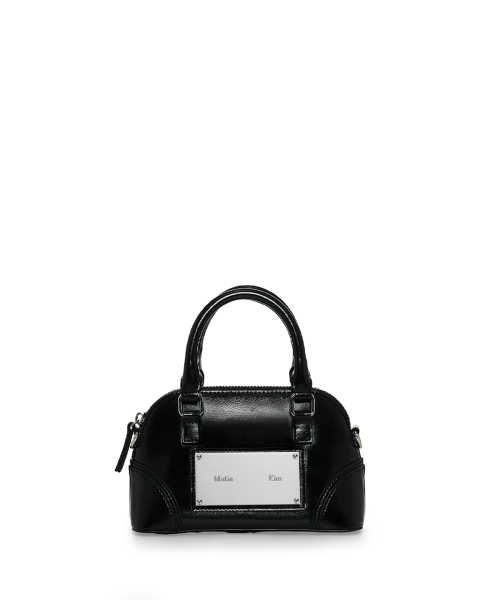 CURVE ZIP MINI BAG IN BLACK