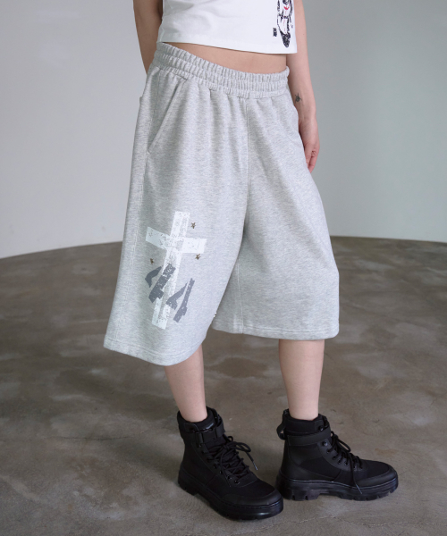 STAR CROSS бермуды брюки GRAY