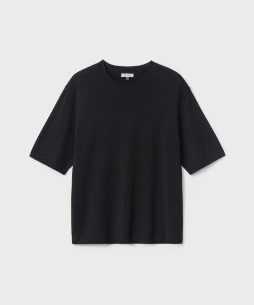 Summer Wool City крунек книт Black