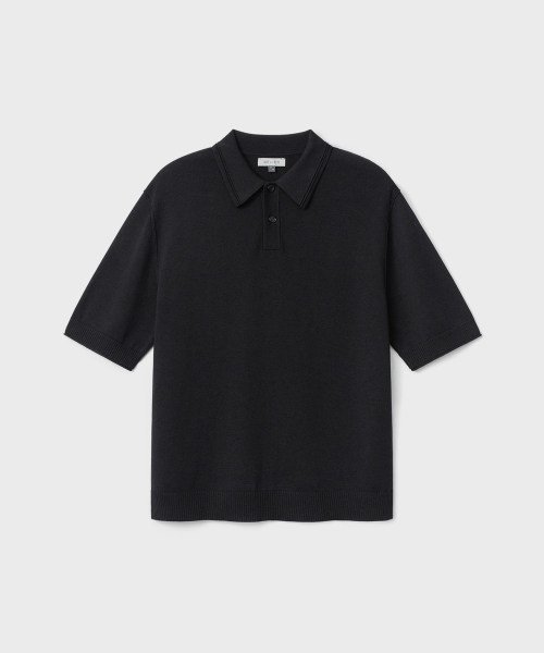 Summer Wool City поло Black