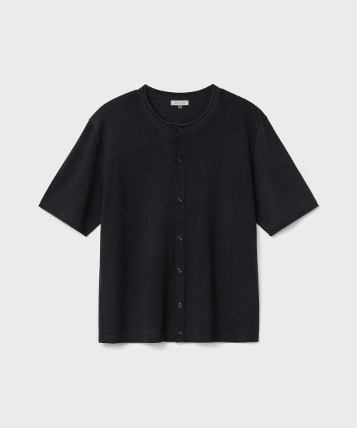 Летний шерстяной кардиган City - Black
