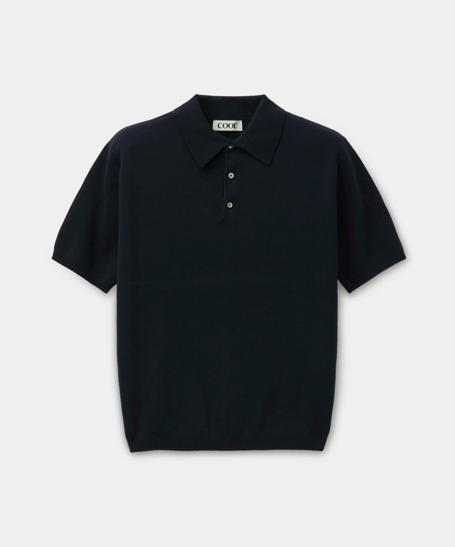 Легкий трикотажный поло Sandy (Dark Navy)